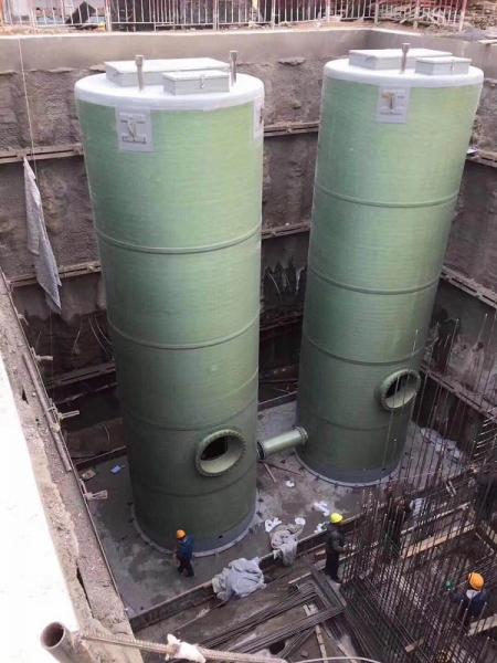 滁州重庆OPPO智能生态科技园安装一体化污水提升泵