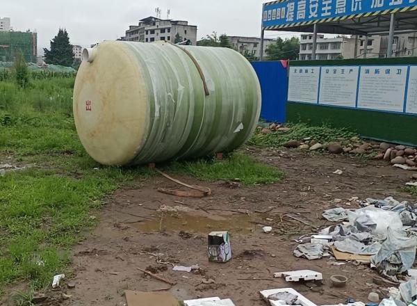 滁州遂宁船山区10立方玻璃钢化粪池项目